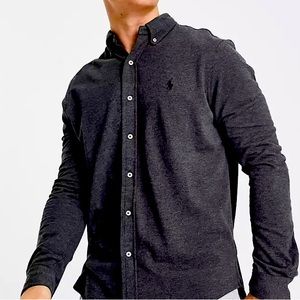 Men’s Polo by Ralph Lauren Knit Dress Shirt